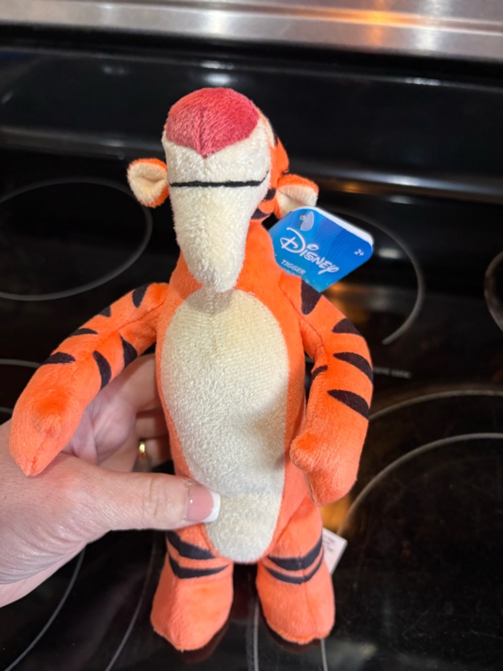 Disney Tigger Plush - Orange, Cream & Black Mini Collectible